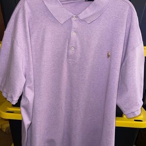 Ralph Lauren Men's Lavender Polo Shirt